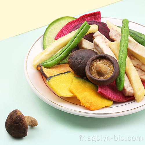 Chips de légumes VF mélangés séchés par paquet OEM